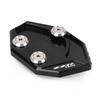 Motorcycle ZX 14 14R ZZR GTR 1400 Side Stand Enlarger Sled For KAWASAKI Ninja ZX14R ZX14 ZZR1400 GTR1400/Concours 14 2012~