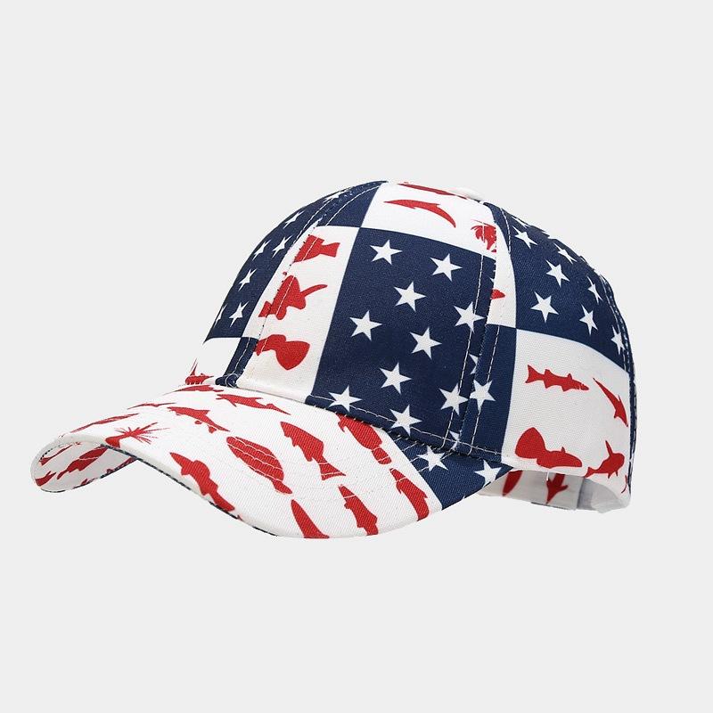 Fashion Printed Baseball Cap Unisex Colorful Graffiti Design Trendy Summer Outdoor Cap for Men And Women