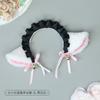 A factory-priced cute olita hairpin plush animal headdress handmade bell cat ear headband