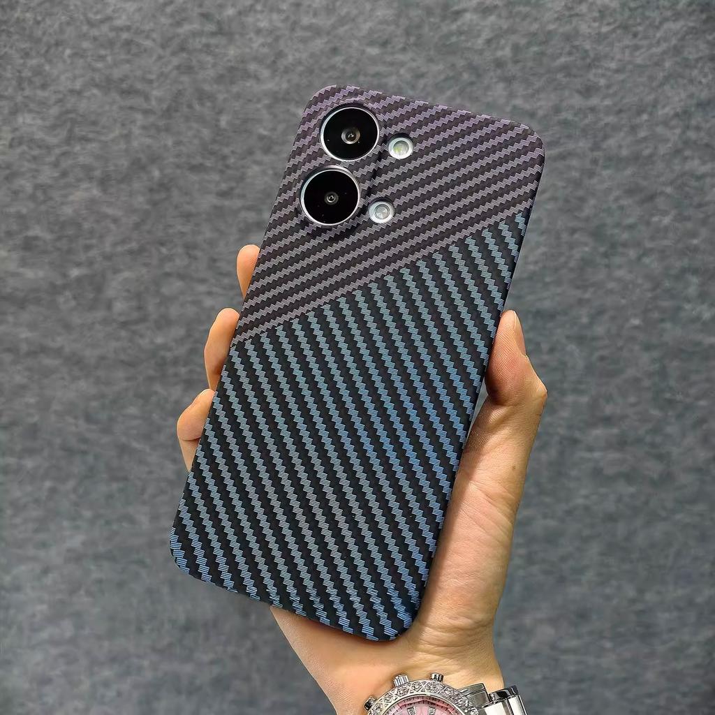 Etui na POCO X8 Pro Max Nowe Matowe Twarde Luksusowa Tekstura Włókna Węglowego Antypoślizgowe Odporne na Upadek Osłona Tylna do POCO X8 Pro