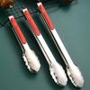Riyue Xingchen Thickened Stainless Steel Food Tongs