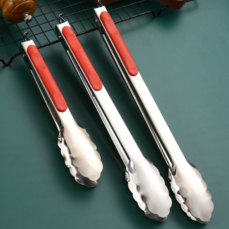 Riyue Xingchen Thickened Stainless Steel Food Tongs