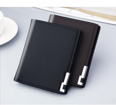 Ultra-Thin Short Men Wallets With Coin Bag Black Purse Men Wallet Male Small Money Dollar Slim Card Case Carteira Masculina
