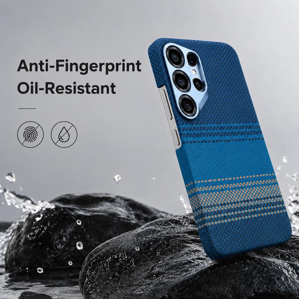 Real Kevlar Aramid Carbon Fiber Case For Samsung Galaxy S24 Ultra S25 Ultra MagSafe Magnetic Slim Luxury Protective Cover