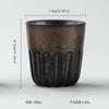 Restaurant Kiln Coffee Cup Japonské kameninové hrnky Šálky na kávu Velký šálek vody Japonský jednoduchý přechodový hrnek Nádobí kuchyně