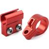 GZYF Red Motorcycle Front Brake Cable Clamp, Aluminum Brake Hose Clamp for HONDA CR80R/85R, CR125R/250R, CRF150R-450R