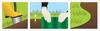 Brown Lawn Edging 9M 10Cm 88703 Flo