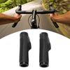 1 Pair Anti Slip Bike Handle Grip Rubber   Handlebar Grips Cover for Road Mountain Bikes