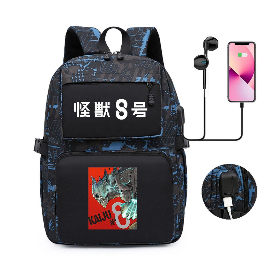 Comic Peripheral Backpack Youth School Bag