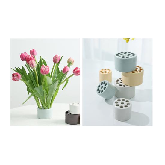 4Pcs Stem Holder Flower Grids Floral Arrangement Tool Waterproof Reusable Flower Grid for Vases Easy DIY Flower Arrangements Home Decor