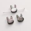 Natural Shell Rabbit Cat Head Beads For DIY Necklace Bracelet Earrings Jewelry Making
