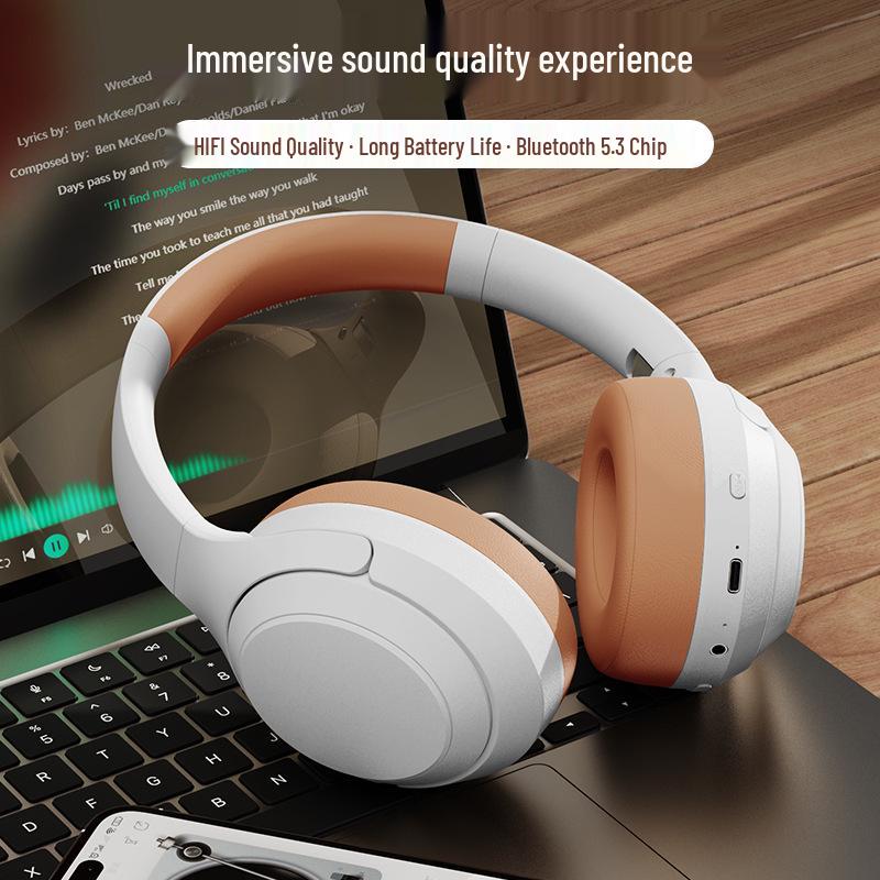 New Bluetooth On-Ear Gaming Headset with Long Battery Life and Microphone
