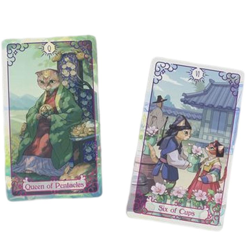 12x7 Cm Cat Tarot Deck Card Games