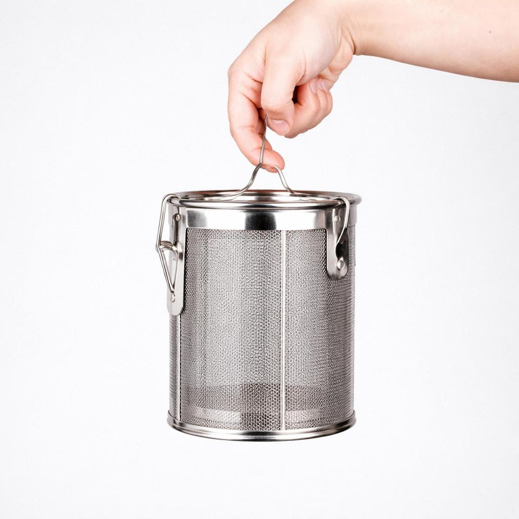 Fine Mesh Seasoning Ball Strainer Stainless Steel Spice Basket Kitchen Tea Infuser for Loose Leaf