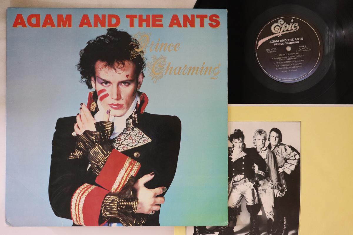 

LP Record ADAM & THE ANTS - Prince Charming ARE37615 EPIC 1981 US Rock Used