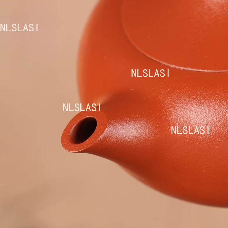 180ml Yixing Zisha Fengming Pot Handmade Vermilion Clay Rotatable Teapot Chinese Style Tea Pot Household Dahongpao Teapot