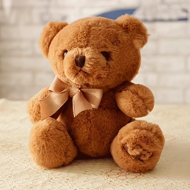 Cute Teddy Bear Plush Toys Kawaii Cartoon Soft Stuffed Animal Plush Toys Adorable Bear Plush Home Decor Holiday Birthday Gift