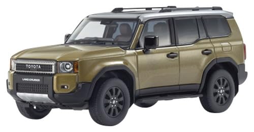Kyosho Original 1/43 Scale Toyota Land Cruiser 250 ZX First Edition (Sand/Light Gray) Finished Product KS03927SG1