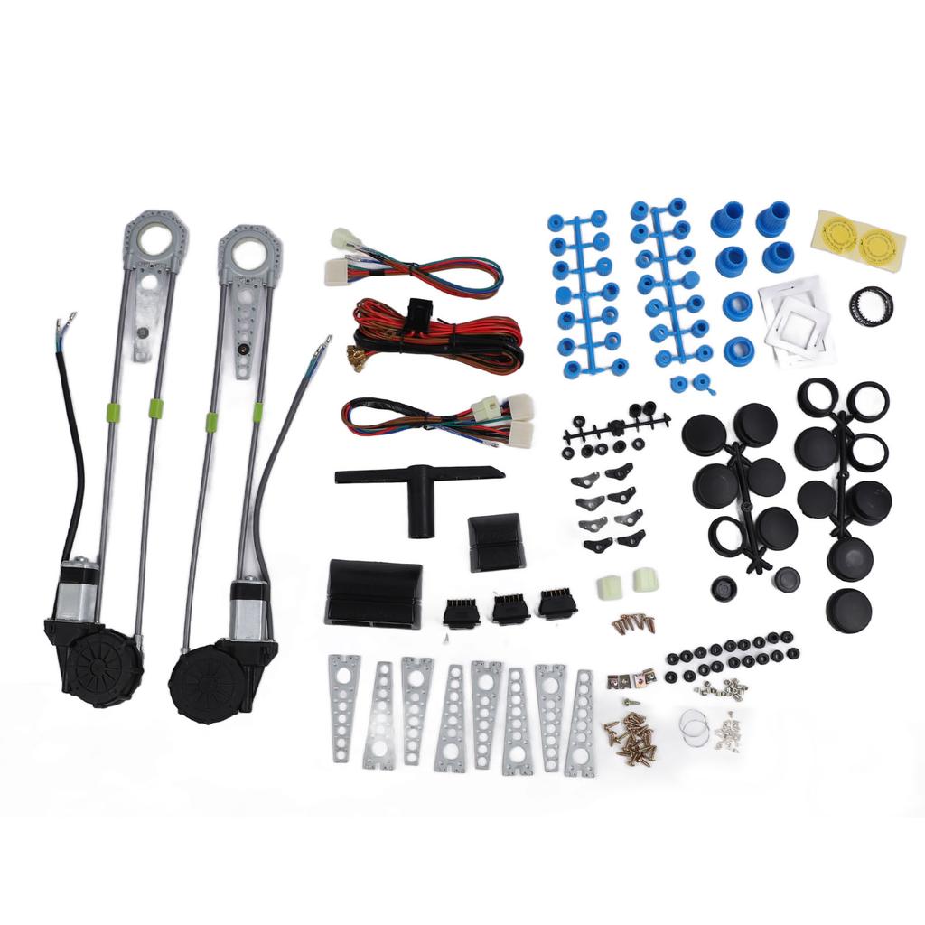 Power Window Conversion Kit Electric Roll Up Conversion Kit Universal Fit for Car Truck Pickup SUV