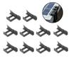 10Pcs Solar Panel Drainage Clips Solar Water Drain Diversion Clip Photovoltaic Mud Removal Clip For Cleaning Solar Panels