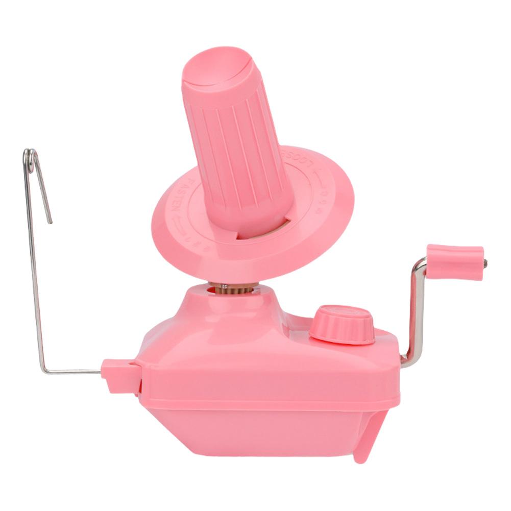 

Ручная бытовая машина для намотки пряжи, скручивающие ткацкие инструменты, швейные принадлежности своими руками для быстрой пряжи, шерстяное волокно, моталка для клубков ниток розовый