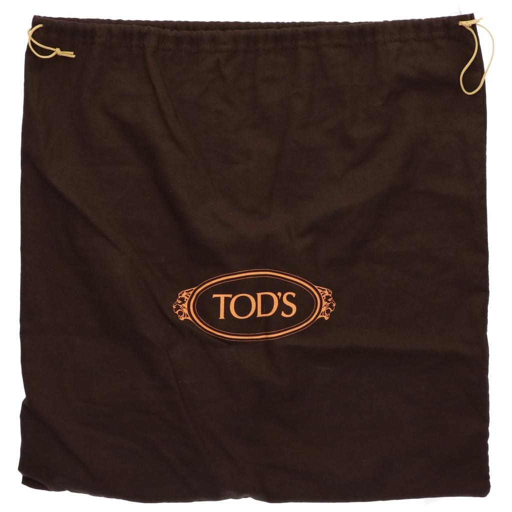 TOD'S [Beautiful condition] Patent leather Handbag blackUsed