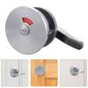 Privacy Indicator Lock Steel Bathroom Door Handle with Easy Installation Commercial Restroom Lock for Home & Office Use