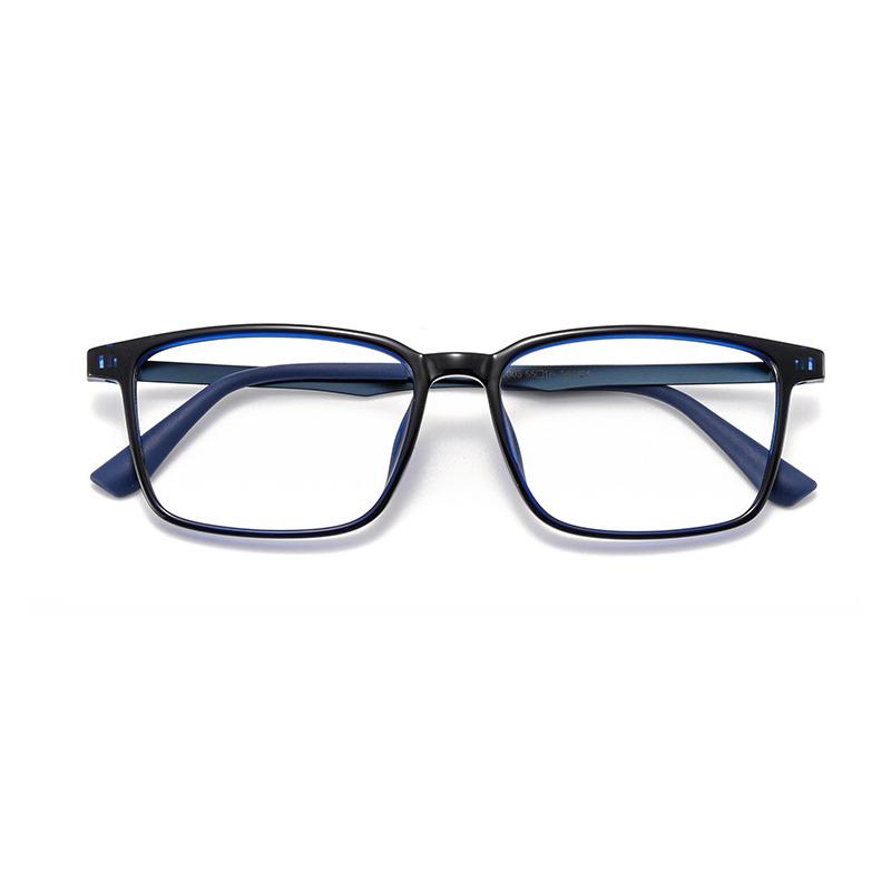 A1003 Men Business Eyewear Retro Square  Stainless Steel Alloy Eyeglasses Myopia Optical Prescription Glasses Frame For Men