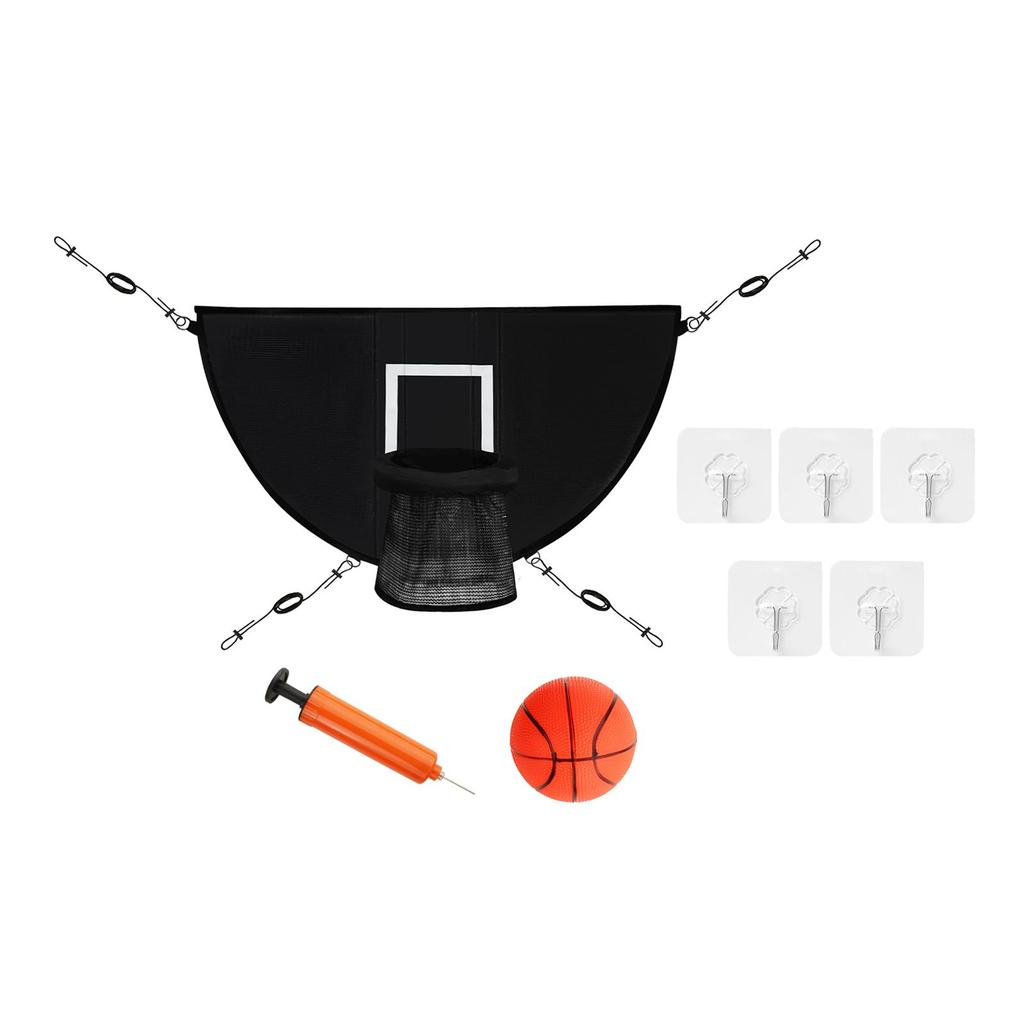 Trampoline Basketball Hoop with Easy Installation