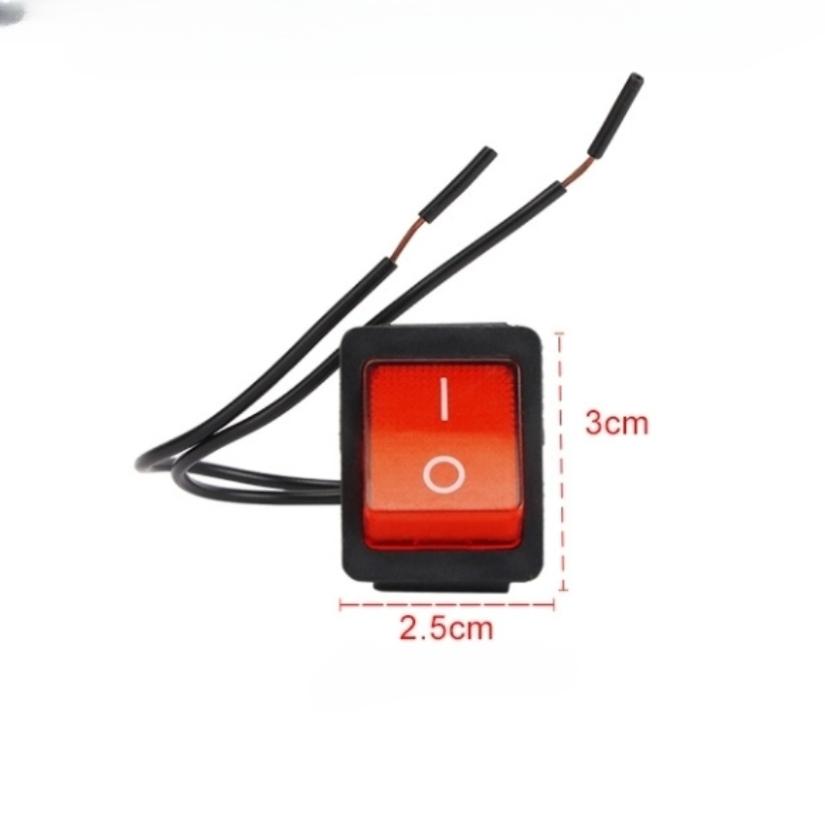 Electric Sprayer Power Switch Boat Type Switch Single Double Switch Accessories Agricultural-Insecticide Sprayer Charging Parts