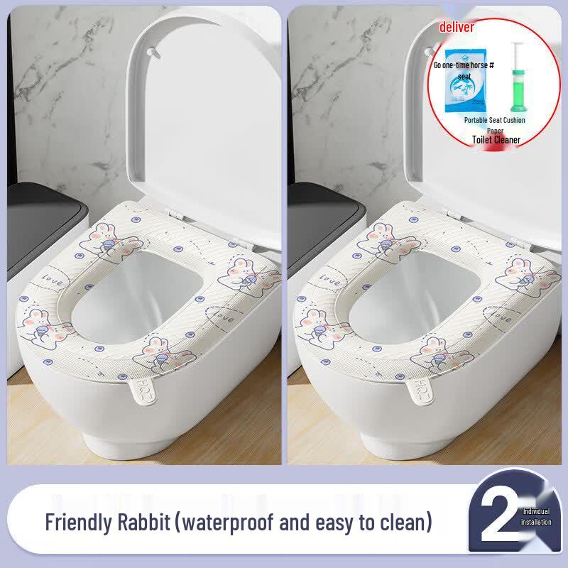 LIEI All-Season Waterproof Toilet Seat Cover