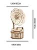 Build Your Own Gramophone 3D Wooden Puzzle Model Kit - An Interesting and Educational DIY Gift