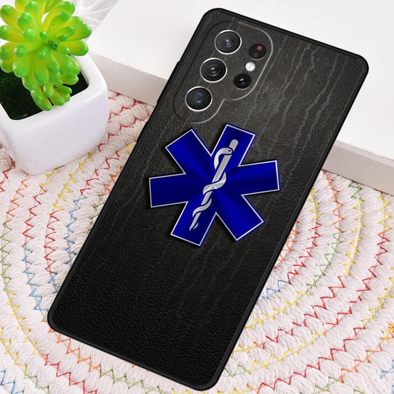 EMT EMS Medical Rescue soft Phone Case for Samsung Galaxy note 10 pro S26 Ultra S23 S24 FE S25 S21 S22 PLUS shockproof Cove