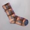 French Artistic Oil Painting Series: Colorful Trendy Mid-Calf Cotton Socks for Women