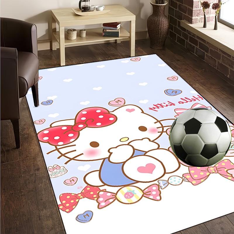 Kitty Party Rug Office Carpet Non-Slip Mat, Chair Rug Floor Covering for Gaming, Bedroom, Living Room , Home Decor Christmas Gift