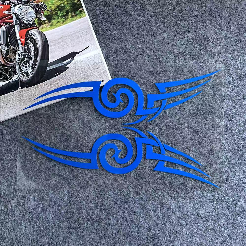 Reflective Waterproof Motorcycle Helmet & Body Scratch Cover Sticker