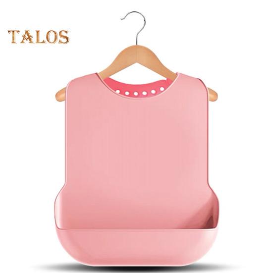 Adult Bibs Large Silicone Adult Bib for Eating Adjustable Waterproof Clothes Protector for Elderly Men Women Seniors
