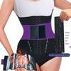 Customized Coated Letter-Breasted Waist Trainer Corset Shaper Neoprene Flat Abdomen Shaper Strong Tight Belt Sweat Sports