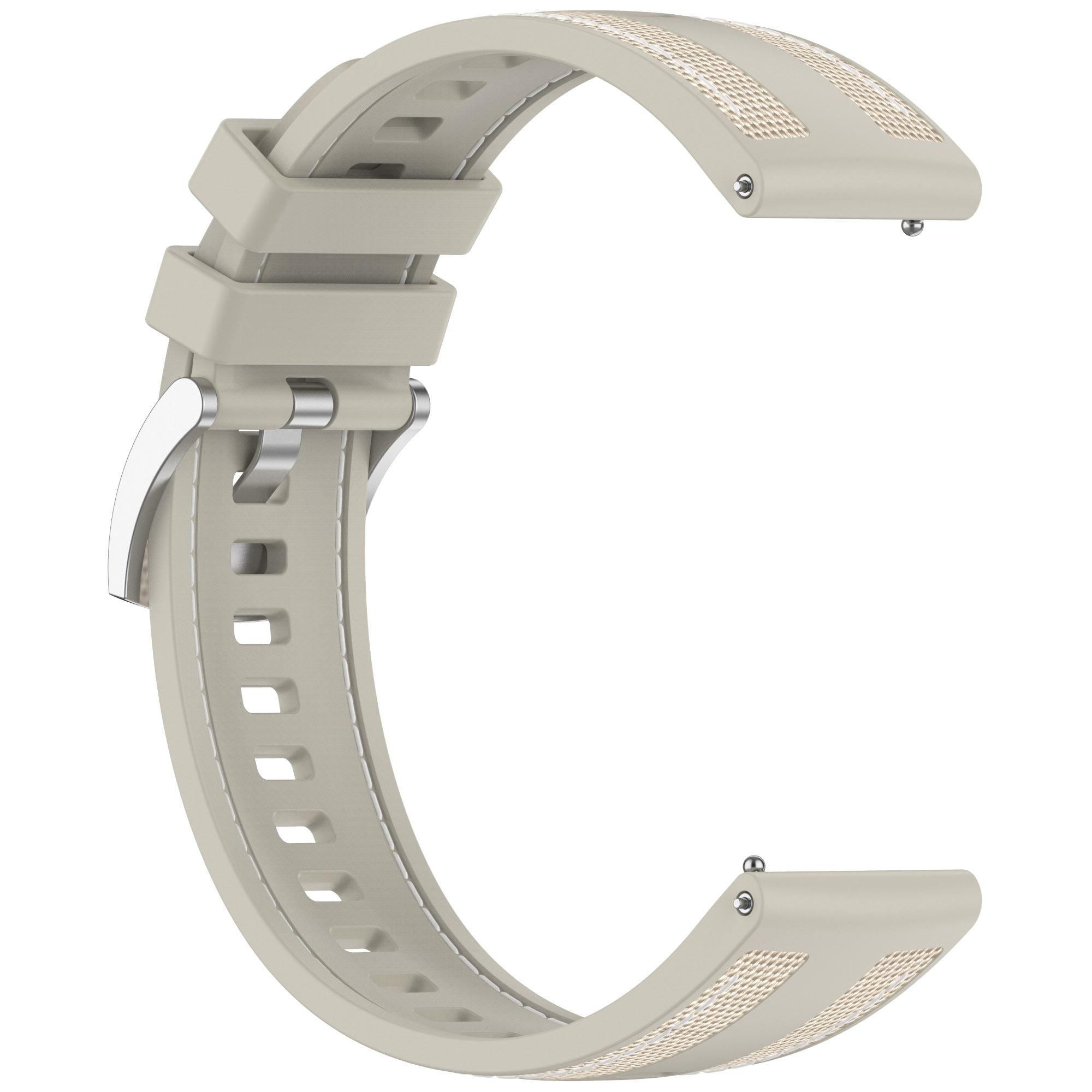 

For Huawei Watch GT 5 46mm Replacement Strap 22mm Nylon Silicone Hybrid Watchband