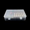 Premium Battery Storage Case With Precise Dividers For Standard Small Cells And Tight Seal