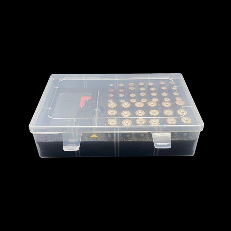 Premium Battery Storage Case With Precise Dividers For Standard Small Cells And Tight Seal