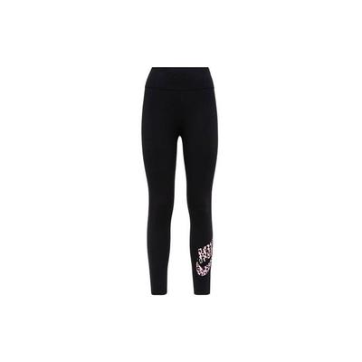 Cotton Letter Print Leggings Women Bottoms Black CW2503-011
