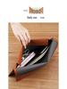 A4 Imitation Leather Business File Bag - Large Capacity Briefcase with Customizable Enterprise Logo
