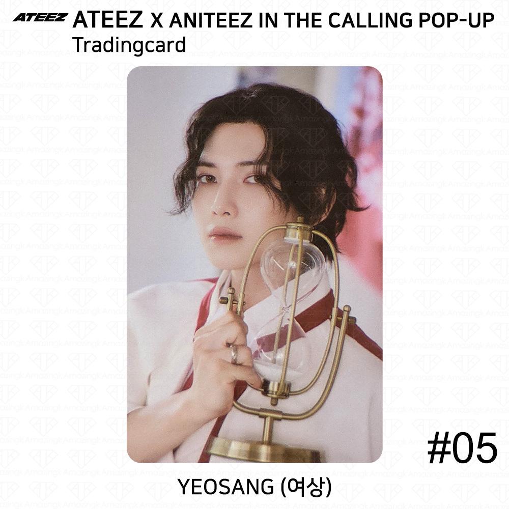 ATEEZ X ANITEEZ IN THE CALLING POP-UP Unitate Carte de Colecție MD KPOP K-POP Seonghwa