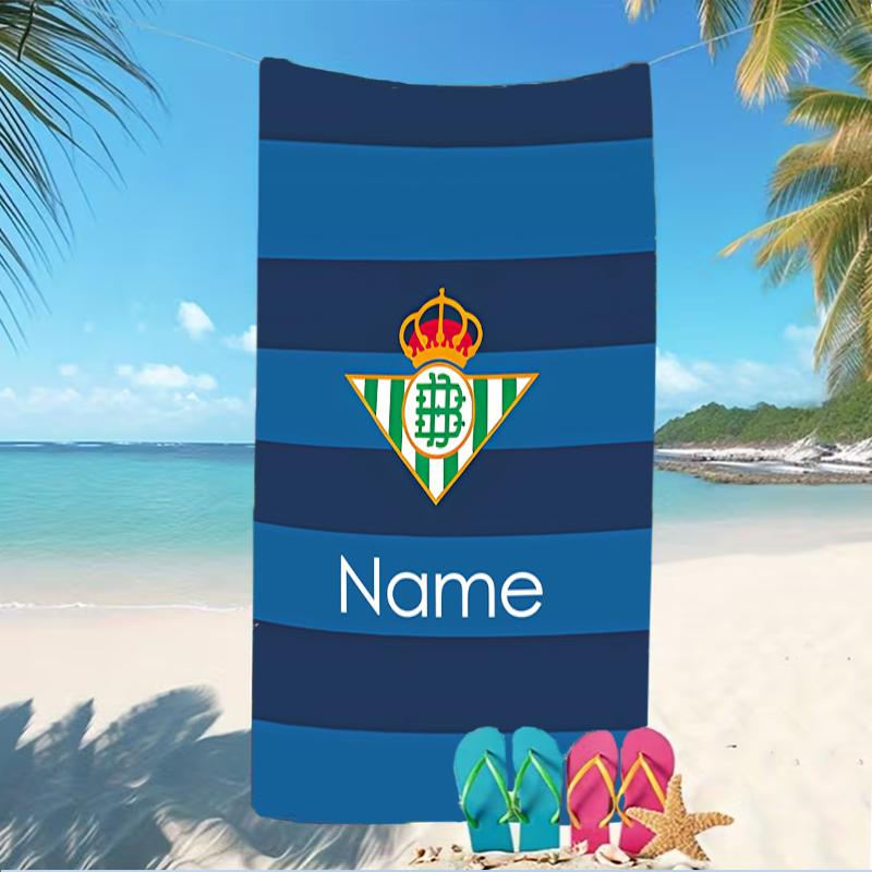 Customizable Personalized Beach Towels Real Betis Balompié Themed designs.Suitable for the Beach, Yoga, Sports;ideal As Beach Accessories