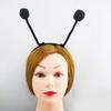 Cute Cartoon Bee Pompom Antenna Hair Hoop Woman Hot Girls Makeup Headband for Children Day Cosplay Hair Accessories