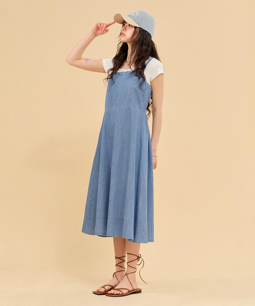 CHASECULT Women'S Denim Bustier Dress-Fbrg6175C0D