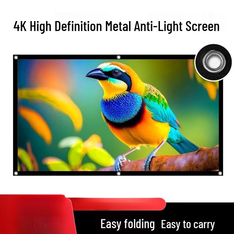 SMVP Electric Metal Anti-Light Projector Screen