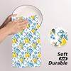 2pcs Washable Kitchen Hand Towel Water Absorbent Dishwashing Cloth Tea Towel  Baking