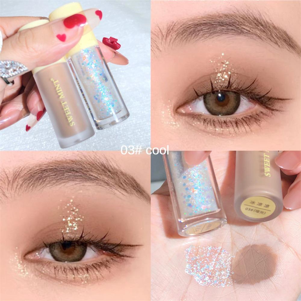 

Водостойкая жидкая блестящая подводка для глаз с бриллиантами, тени для век, блестящая металлическая подводка для глаз, ручка для красоты глаз, вечерние макияж 03